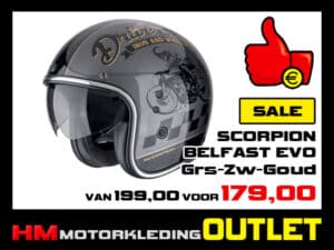 Motorhelm Scorpion Belfast Evo - Drive Fast