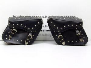 Zijtassen set / Zij koffers incl. dragers Custom Suzuki VL800 C800 2001+