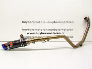 Uitlaatsysteem / Uitlaat Black Widow Imitatie Honda NC700S
