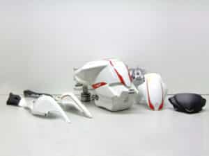 MV Agusta Brutale 1090 R Kleurset Compleet Origineel - Wit Rood