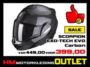 Motorhelm Scorpion EXO-TECH Evo - Carbon