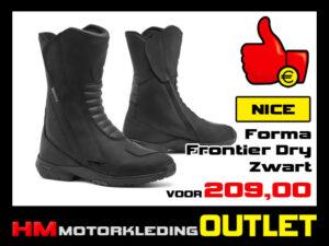 Motorlaars Forma Frontier Dry - Zwart