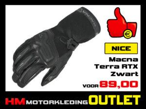 Motorhandschoen Macna Terra RTX - Zwart