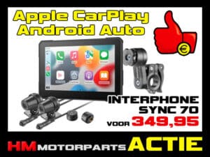 Interphone Sync 70 Smart Display - Apple Carplay - Android Auto - Nieuw -
